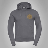 Kapuzenpullover Hermannsland Brustlogo Gold