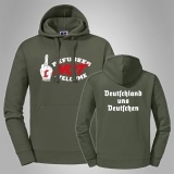 Kapuzenpullover Lunikoff - Refugees not Welcome