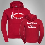Kapuzenpullover Lunikoff - Refugees not Welcome