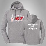 Kapuzenpullover Lunikoff - Refugees not Welcome