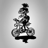 Kapuzenpullover Hermannsland - Schwarzfahrer