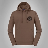 Kapuzenpullover Hermannsland Brustlogo Schwarz