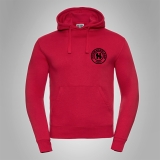 Kapuzenpullover Hermannsland Brustlogo Schwarz