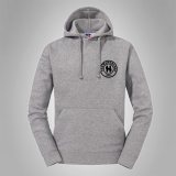 Kapuzenpullover Hermannsland Brustlogo Schwarz