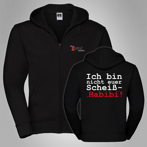 Kapuzenjacke Die Lunikoff Verschw�rung - Schei� Habibi