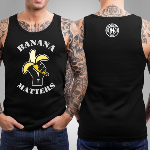 Tanktop Banana Schwarz