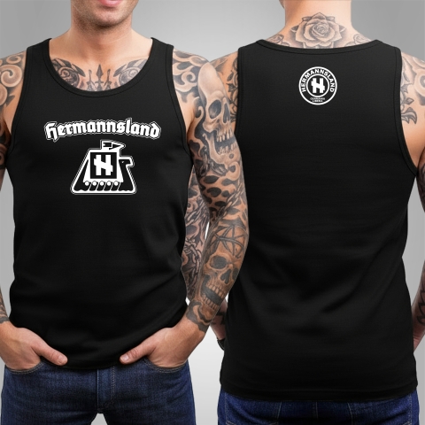 Tanktop Schiff Schwarz