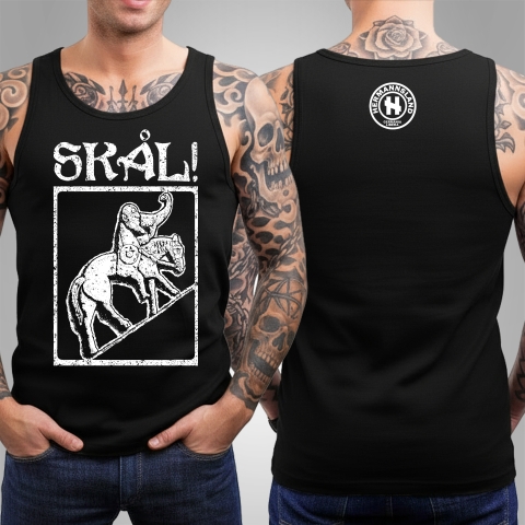 Tanktop Skål Schwarz