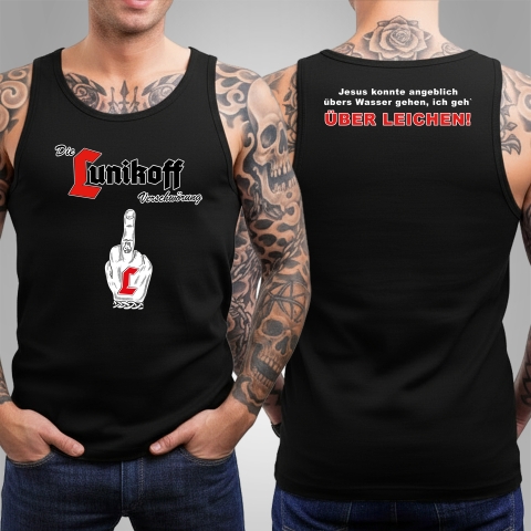 Tanktop Über Leichen Schwarz