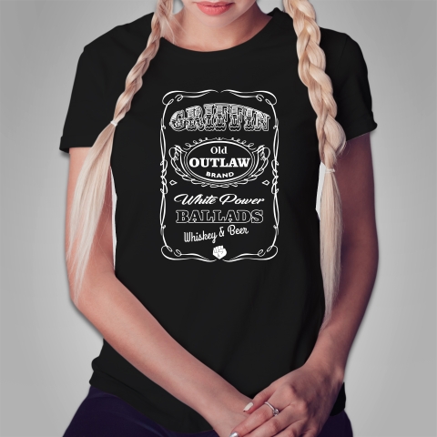 Frauen T-Shirt Griffin - White Power Ballads