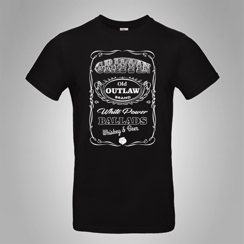 T-Shirt Griffin - White Power Ballads
