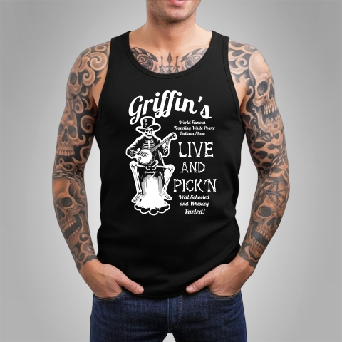 Tanktop Griffin - Live and Pick´n