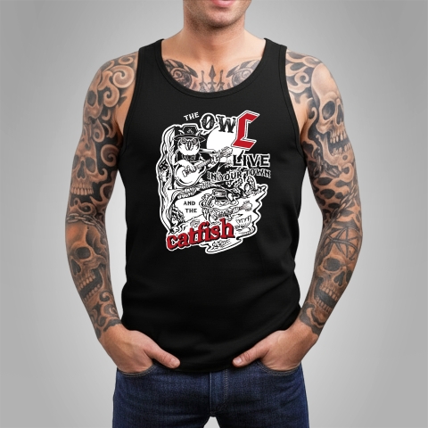 Tanktop The OWL and the CATFISH
