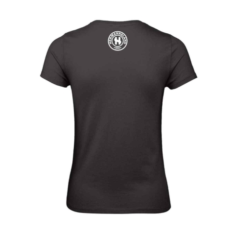 Frauen T-Shirt Chefsache Schwarz