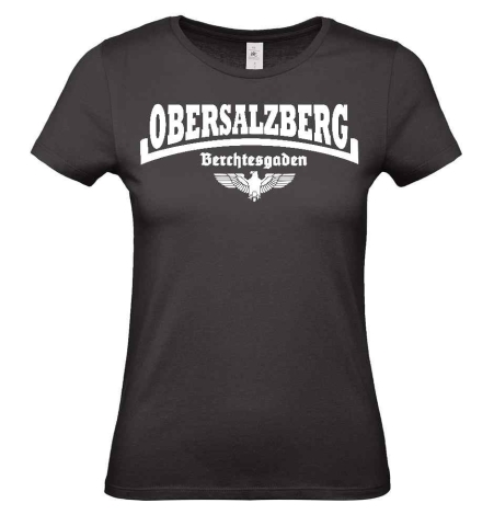 Frauen T-Shirt Obersalzberg Schwarz