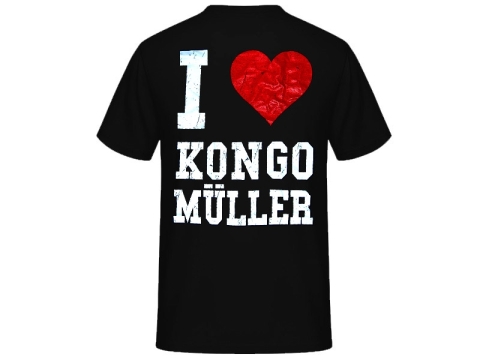 Hermannsland T-Shirt Kongo Mller Schwarz