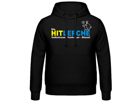 Kapuzenpullover Hitlerche Schwarz