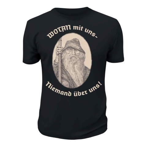 Wotan mit uns T-Shirt Schwarz