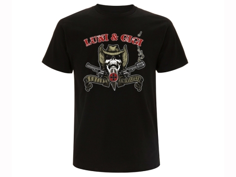 Gigi & Luni Live im Reich T-Shirt Schwarz