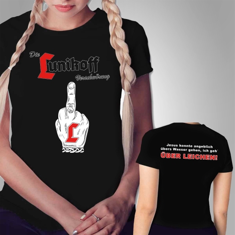 Frauen T-Shirt Die Lunikoff Verschwrung ber Leichen