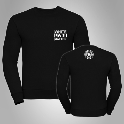 Pullover Hermannsland - White Lives Matter Brustdruck