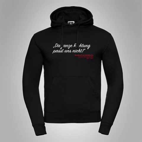 Kapuzenpullover Hermannsland Die janze Richtung...