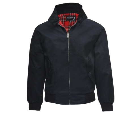 Knightbridge Harrington Jacke Schwarz